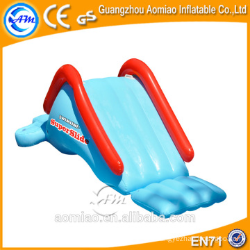 Используемые слайды для водных аквапарков, маленькая надувная водная горка для детей